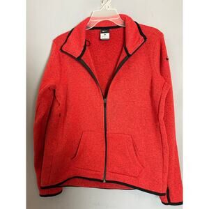 Nike Therma‑FIT Red Full‑Zip Jacket Womens  Size XL